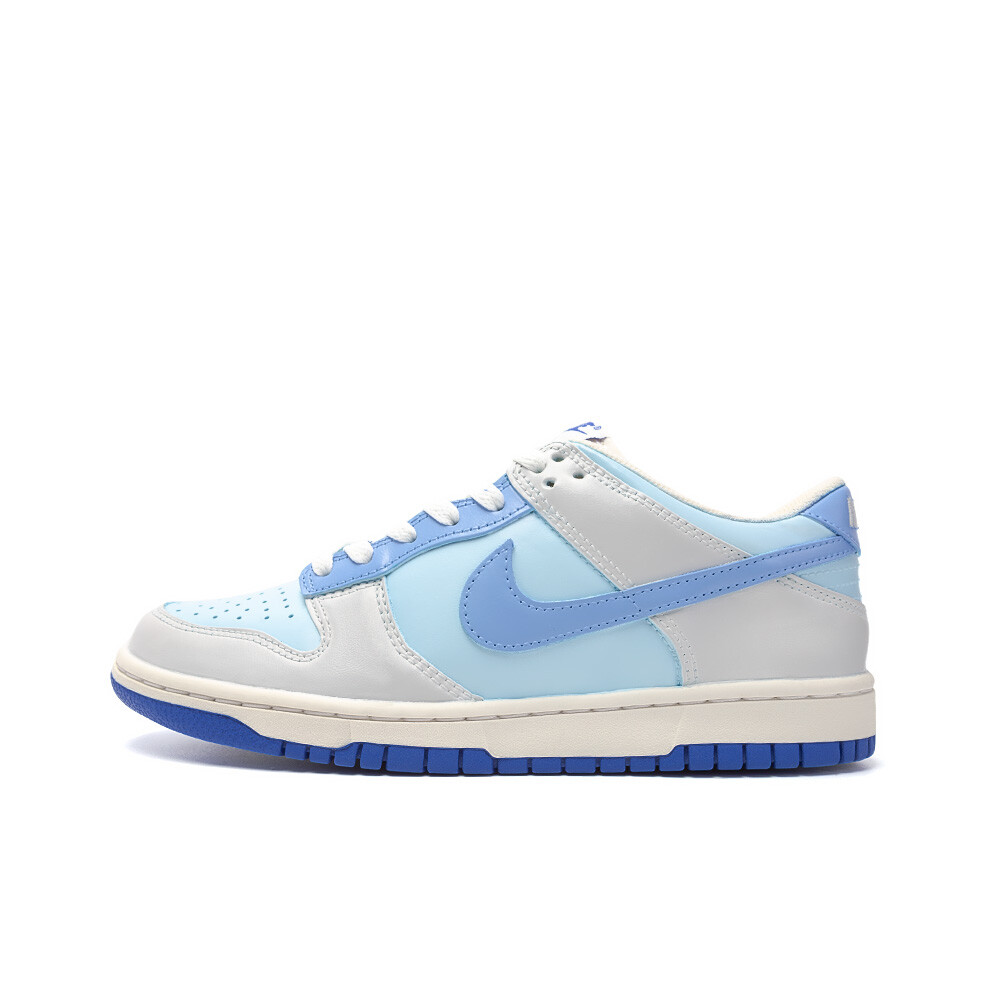 

Кроссовки Nike Dunk Skateboarding Shoes Women's Low-top White, голубой