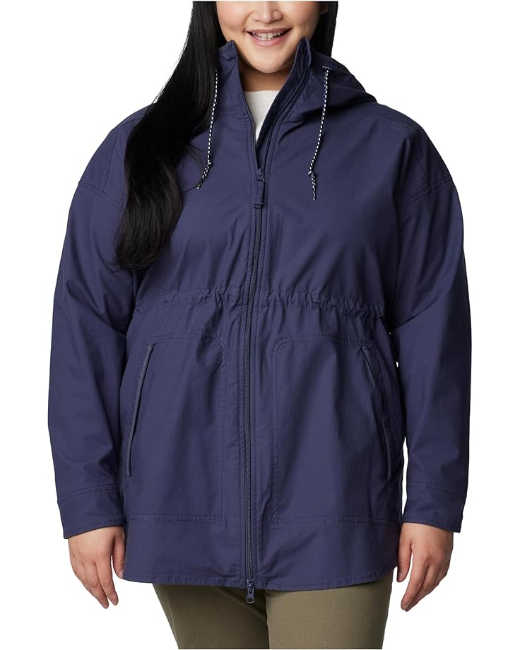 Куртка Columbia Plus Size Sage Lake Long Lined, цвет Nocturnal hanezza plus size chiffon lined bluz