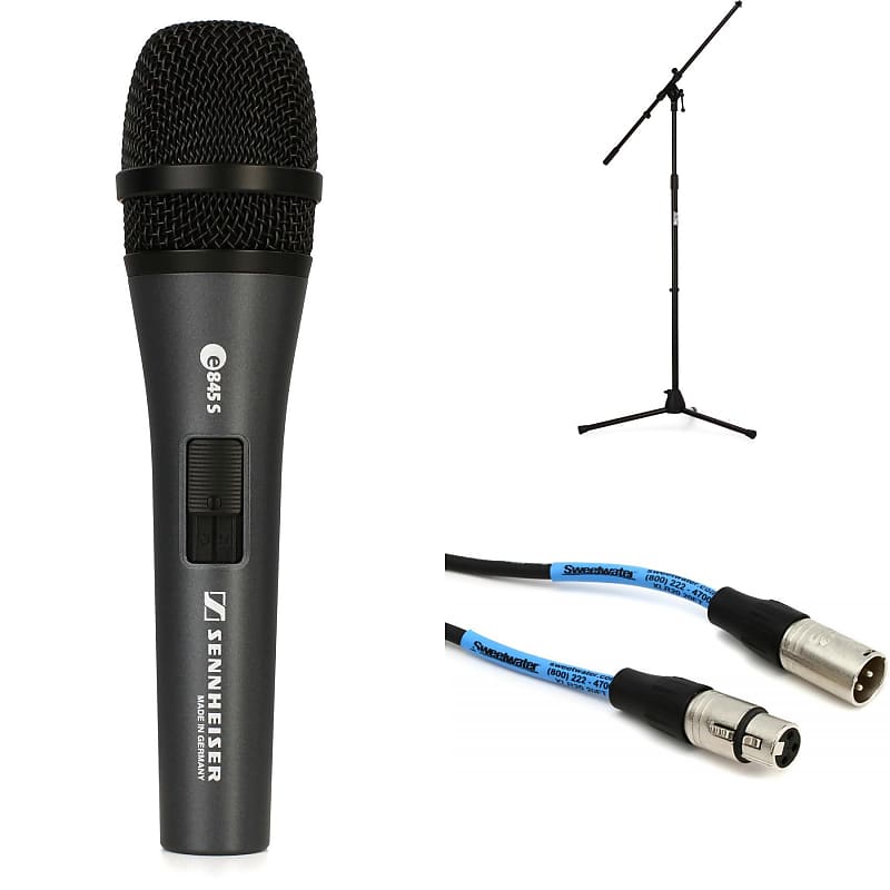 Комплект микрофонов Sennheiser e845sStdCab аксессуары для микрофонов sennheiser mzw 1