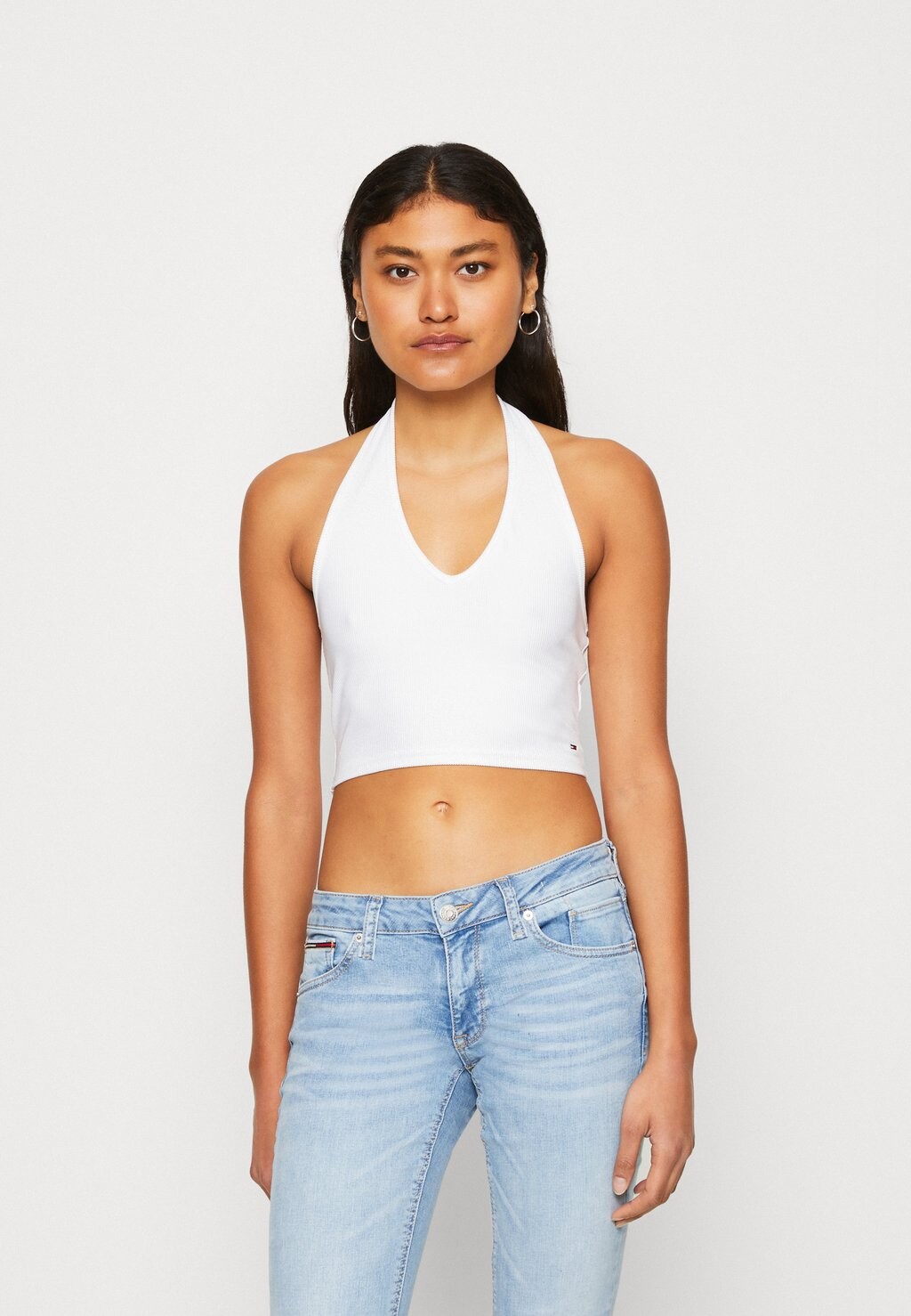 

Топ Tommy Jeans, белый