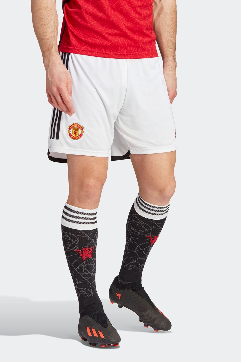 

Выездные шорты Manchester United Sport Performance Adult 23/24 adidas, белый