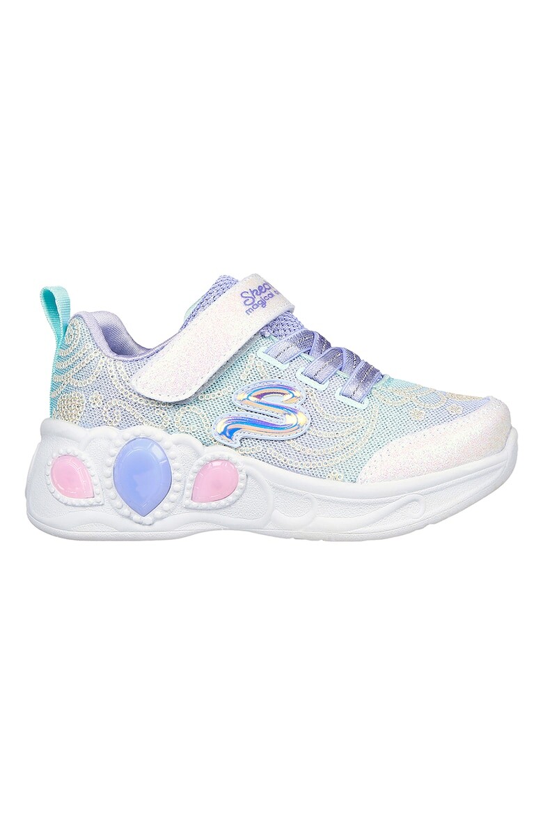 

Кроссовки Princess Wishes со светодиодной подсветкой Skechers, белый