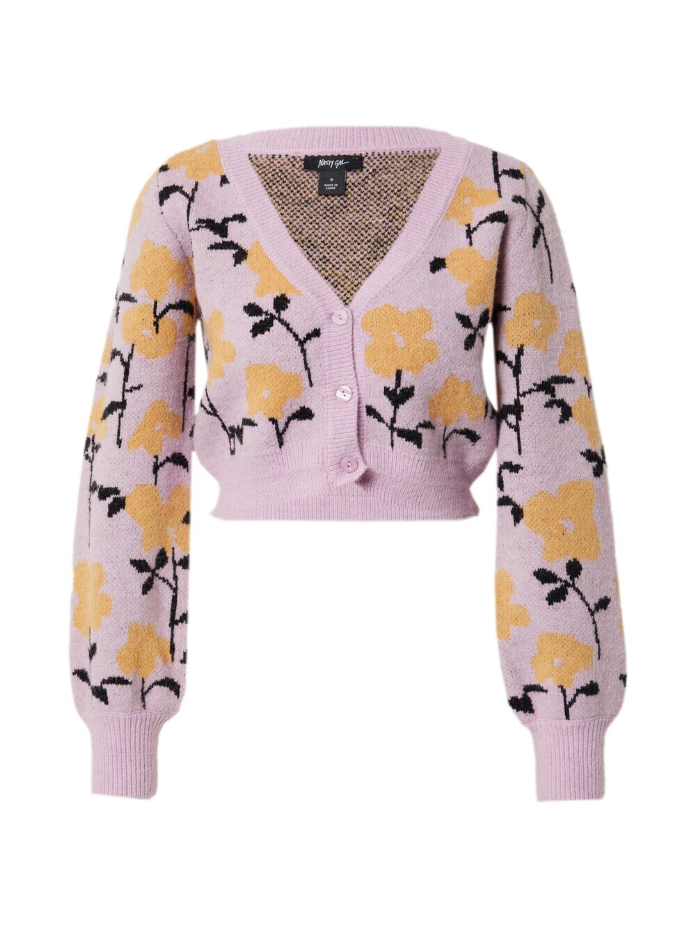 

Вязаный кардиган Nasty Gal, сирень
