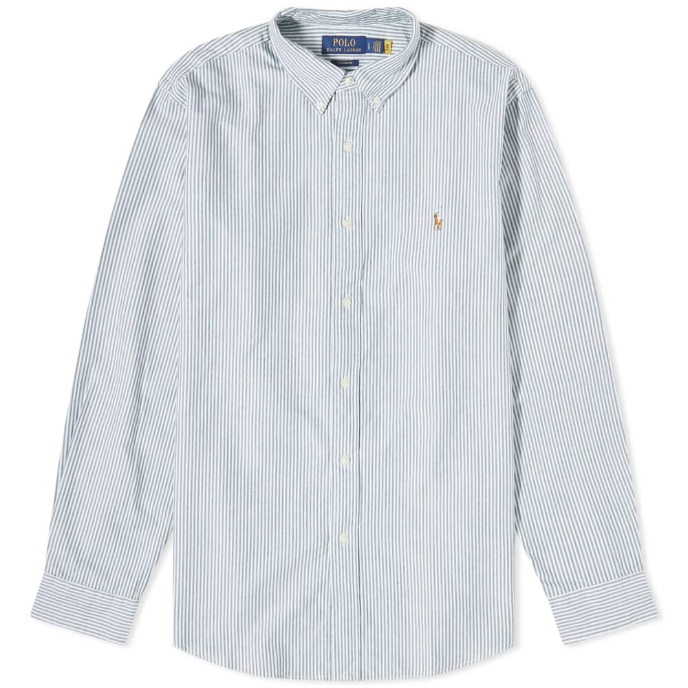 

Оксфордская рубашка в полоску Polo Ralph Lauren