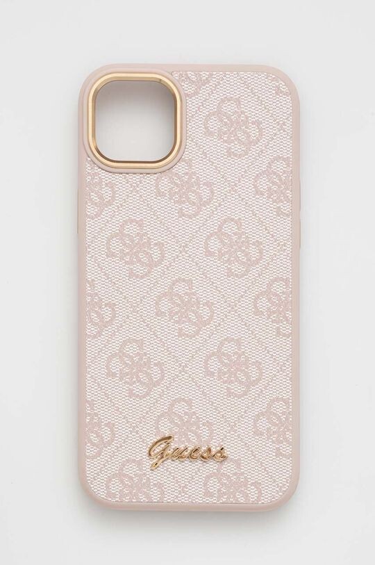 

Чехол для iPhone 14 Plus 6,7 дюйма Guess, розовый