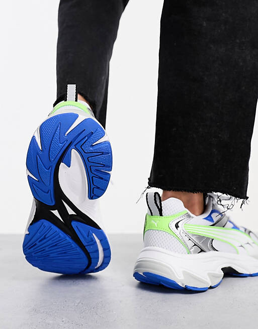 

Бело-синие кроссовки Puma Morphic