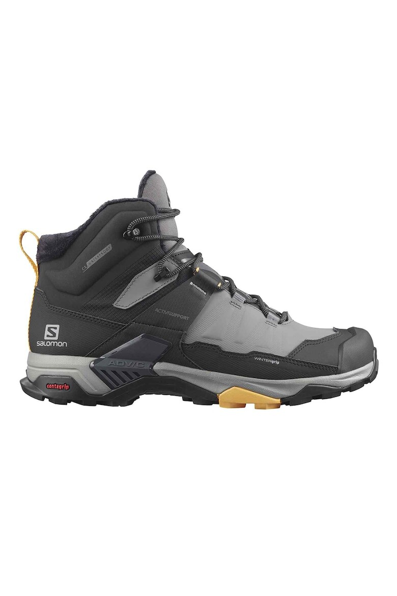 

Кожаная обувь Hiking X Ultra для походов Salomon, серый