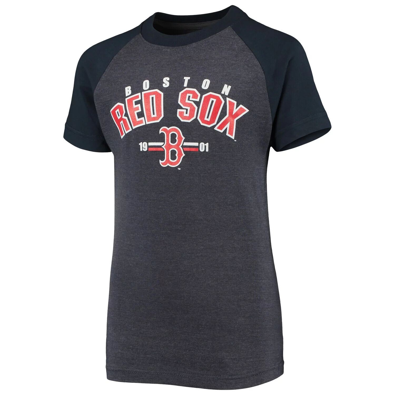 

Темно-синяя футболка с регланами Youth Stitches Boston Red Sox Stitches