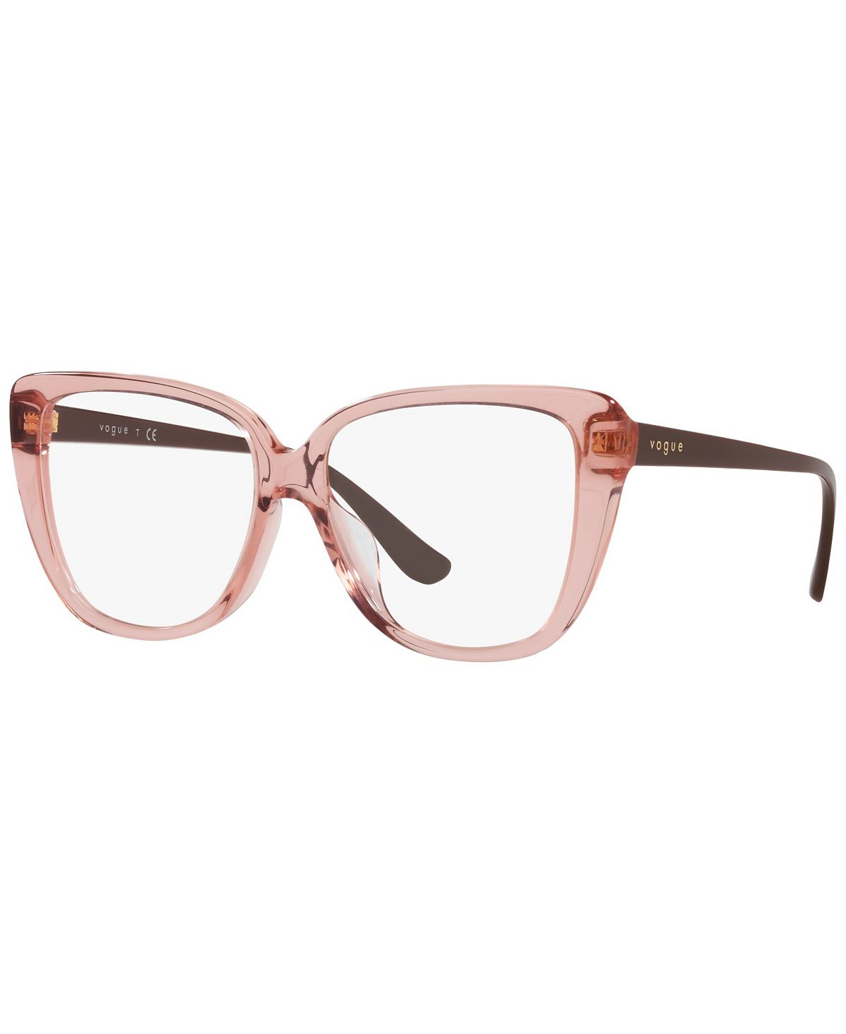 цена VO5413F Женские очки Butterfly с низкой перемычкой Vogue Eyewear, розовый