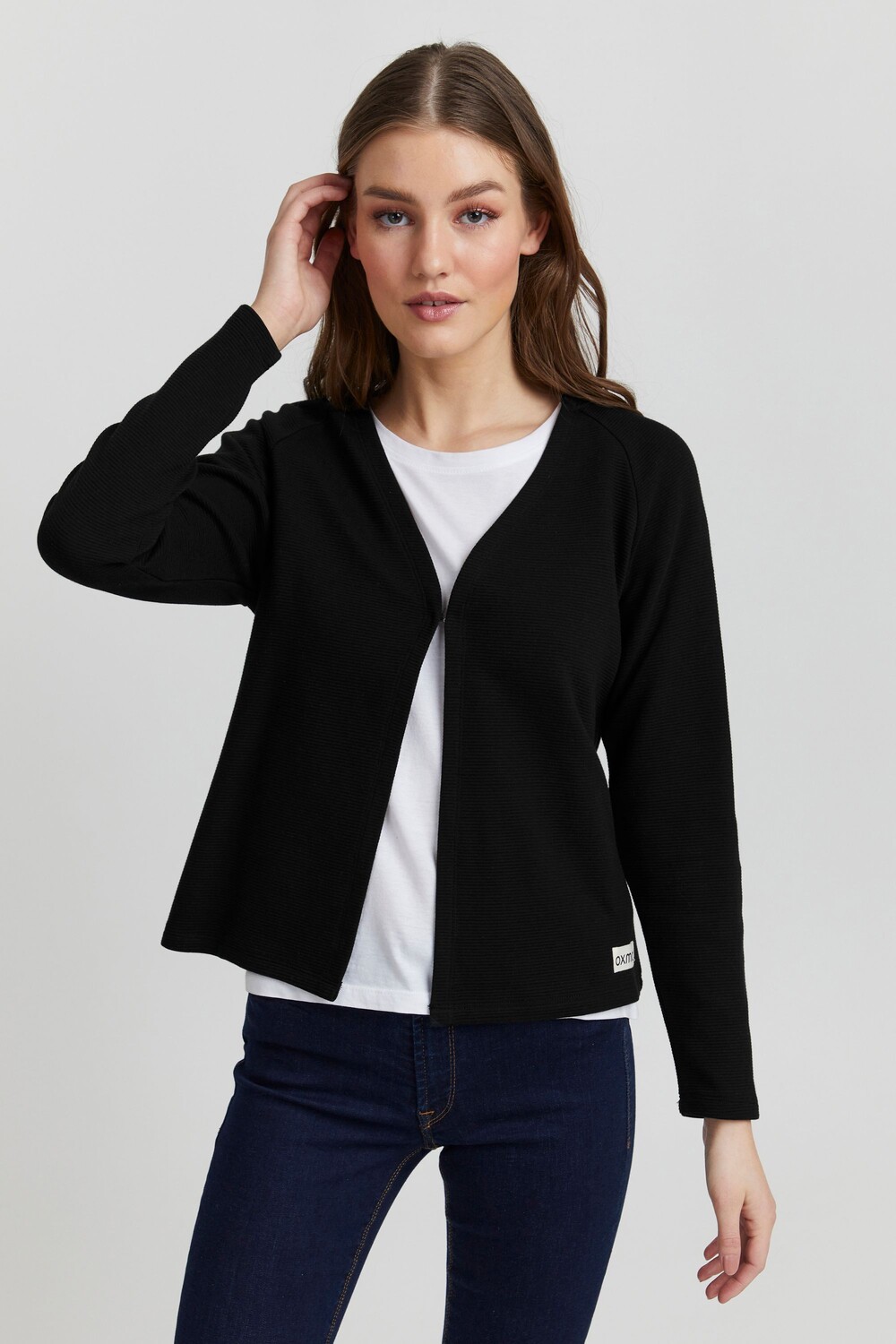 

Кардиган Oxmo Sweatjacke, черный