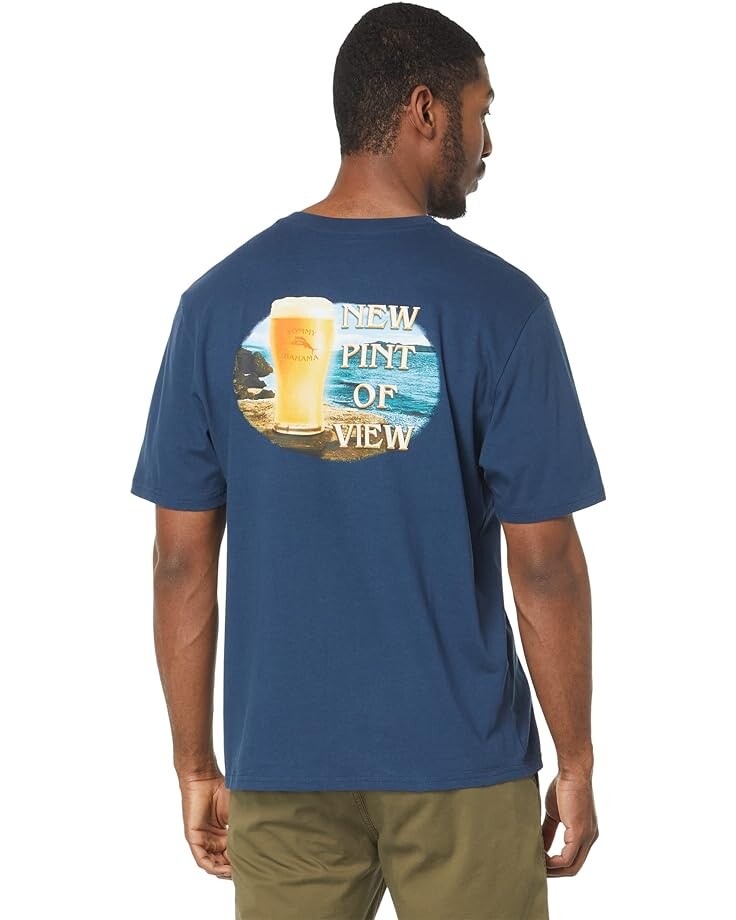 

Футболка Tommy Bahama New Pint Of View Tee, темно-синий