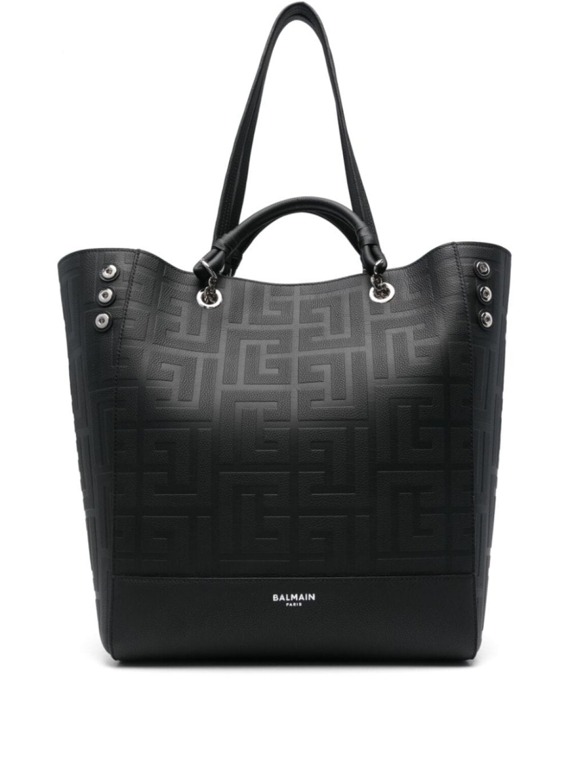 

Balmain сумка-шоппер с монограммой PB Labyrinth, черный