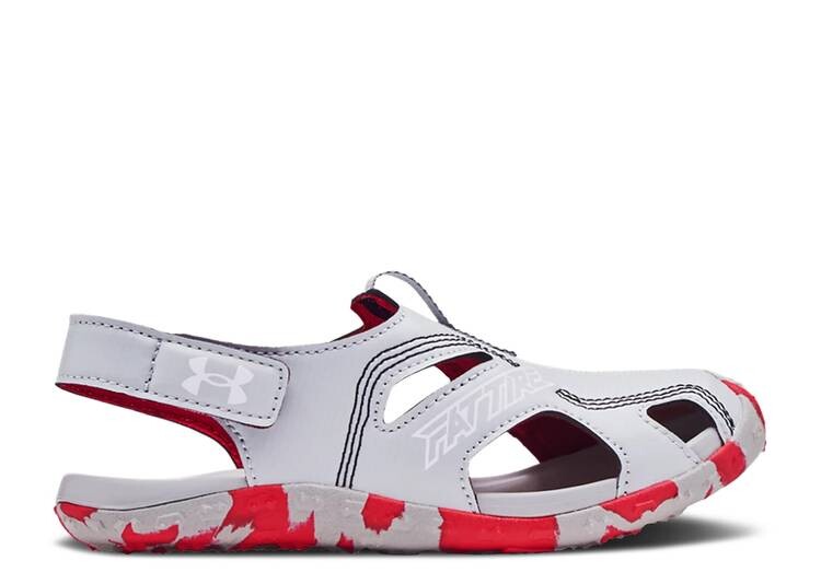 

Кроссовки Under Armour FAT TIRE DEFENDER SANDAL PS 'MOD GREY CAMO', серый