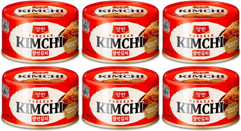 

6x 160 г DONGWON Корейское кимчи Янбан | квашеная китайская капуста, квашенная