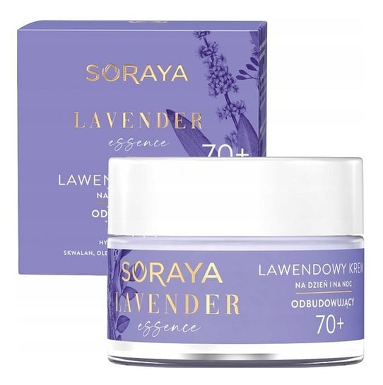 цена Лавандовый восстанавливающий крем дневной и ночной 70+ 50 мл Soraya Lavender Essence