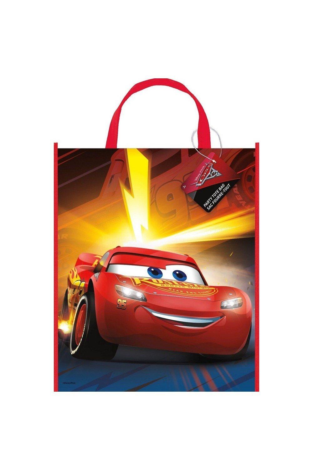 Большая сумка с принтом Cars, красный