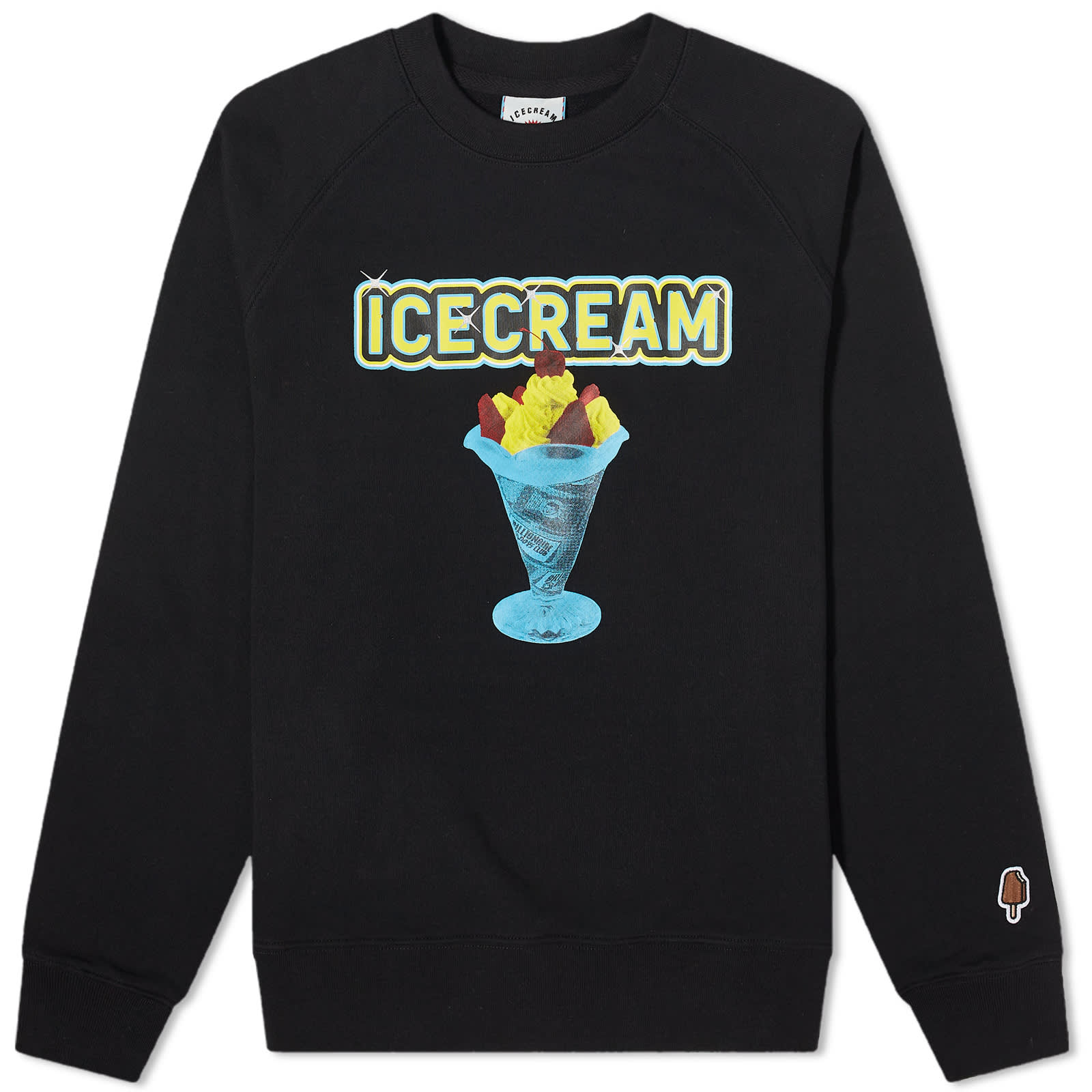 Свитшот Icecream Sundae, черный свитшот icecream special flavour черный