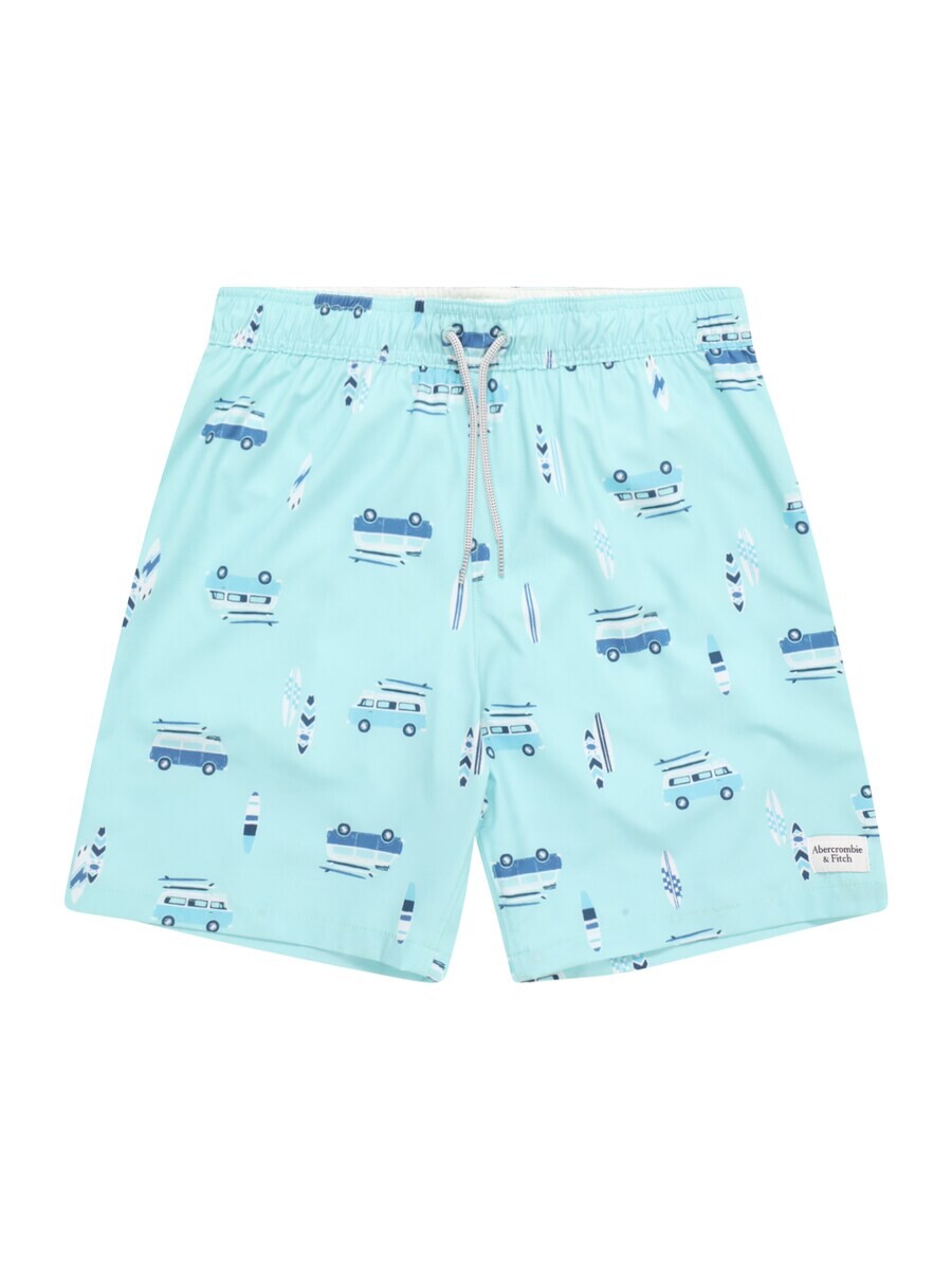 

Пляжные шорты Abercrombie & Fitch, морской синий/аква