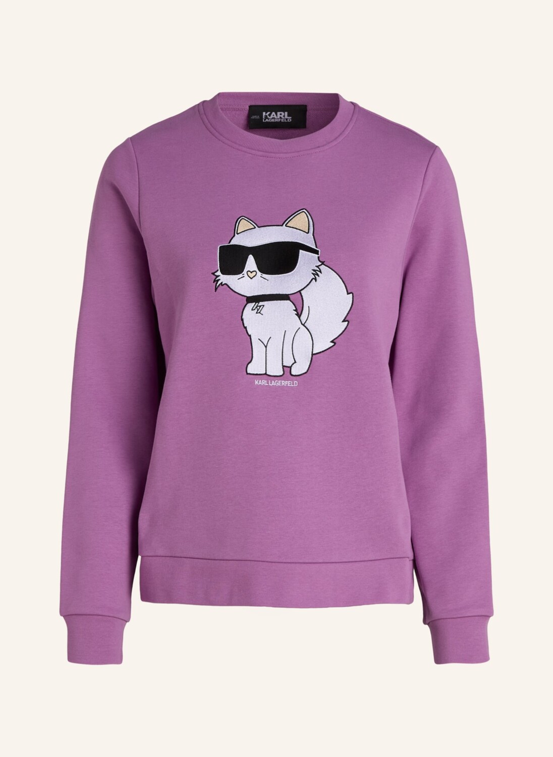 

Толстовка KARL LAGERFELD, фиолетовый