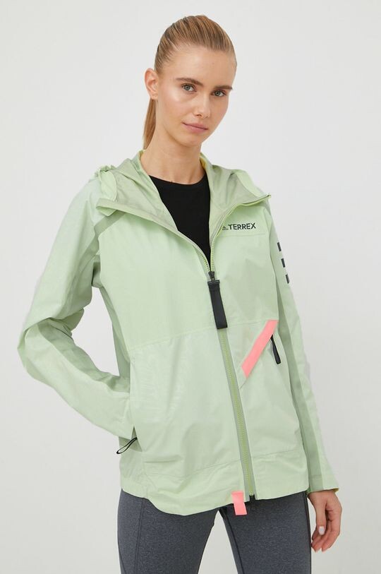 

Дождевик Utilitas adidas, зеленый