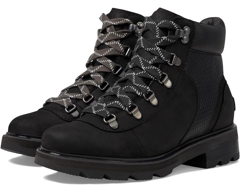 

Походная обувь SOREL Lennox Hiker STKD Waterproof, цвет Black/Gum 2