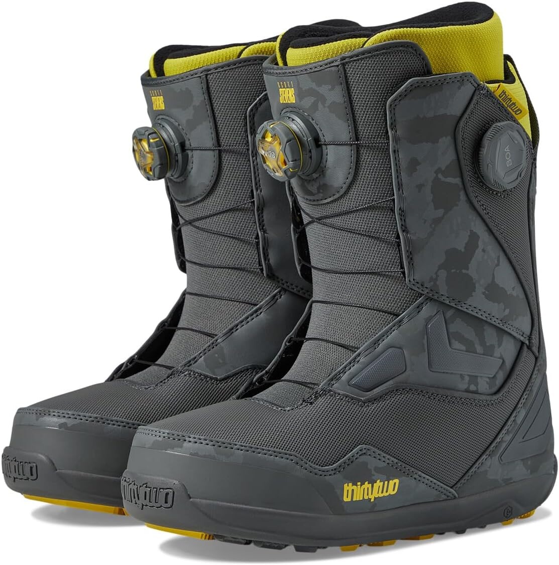 

Ботинки Tm-2 Double Boa Stevens '23 thirtytwo, цвет Grey/Yellow