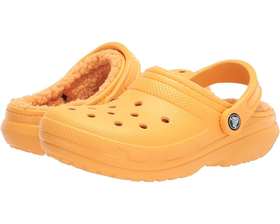 

Сабо Crocs Classic Lined Clog, цвет Orange/Sorbet