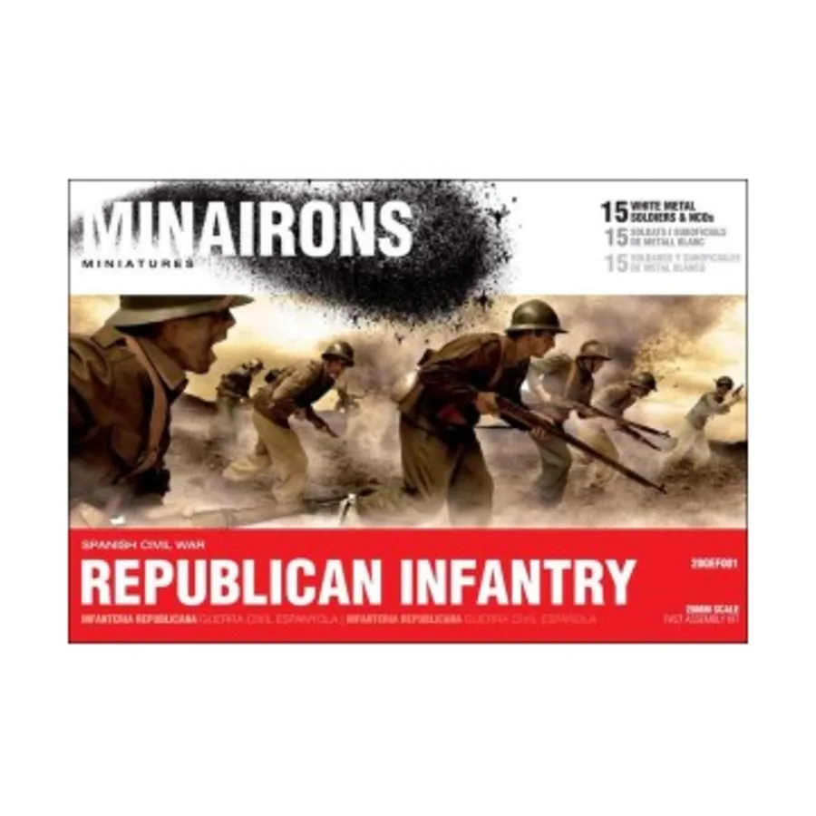 

Республиканская пехота, Spanish Civil War - Infantry (1:72)