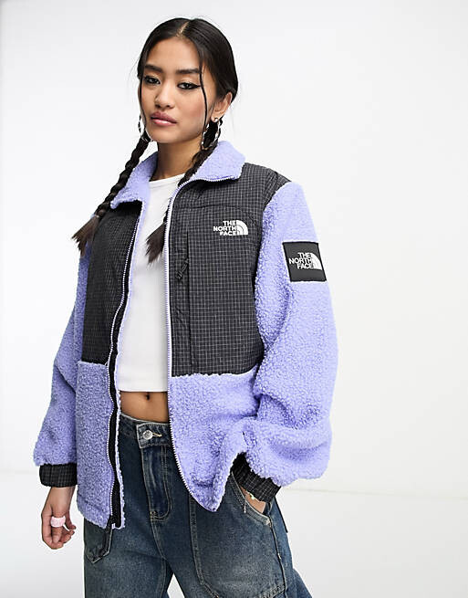 

Сине-черная флисовая куртка на молнии The North Face NSE Seasonal Denali, Черный