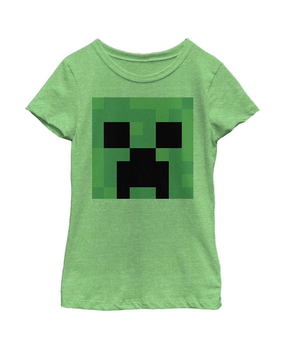 Детская футболка Minecraft Creeper Face для девочек Microsoft – заказать по  доступной цене из-за рубежа в «CDEK.Shopping»