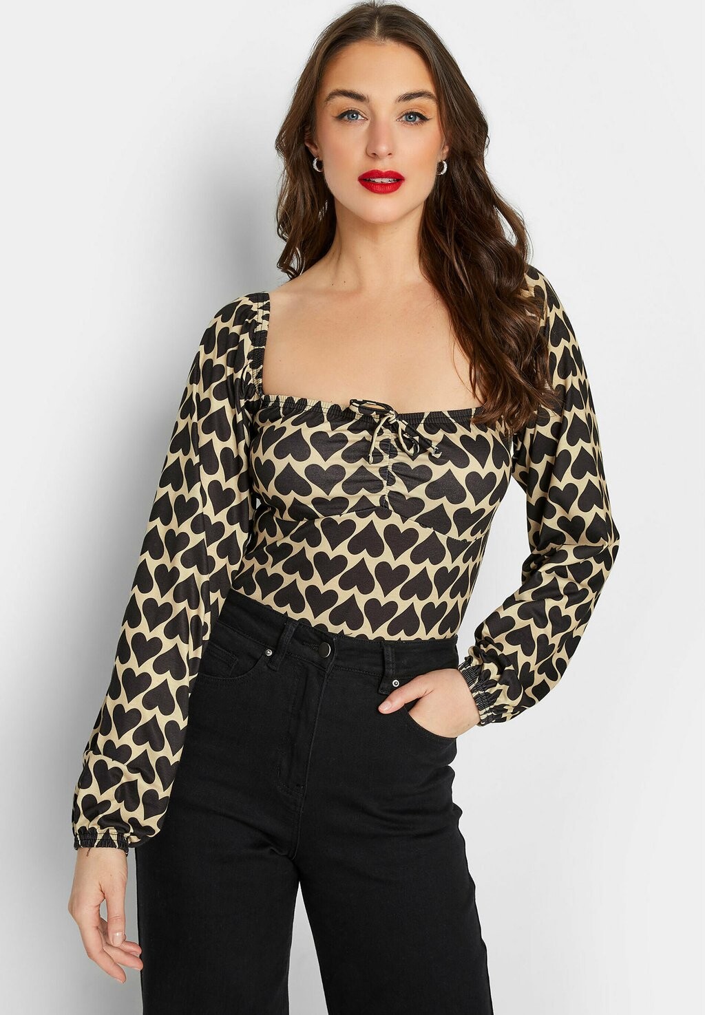 

Футболка с длинными рукавами Long Tall Sally, бежевый