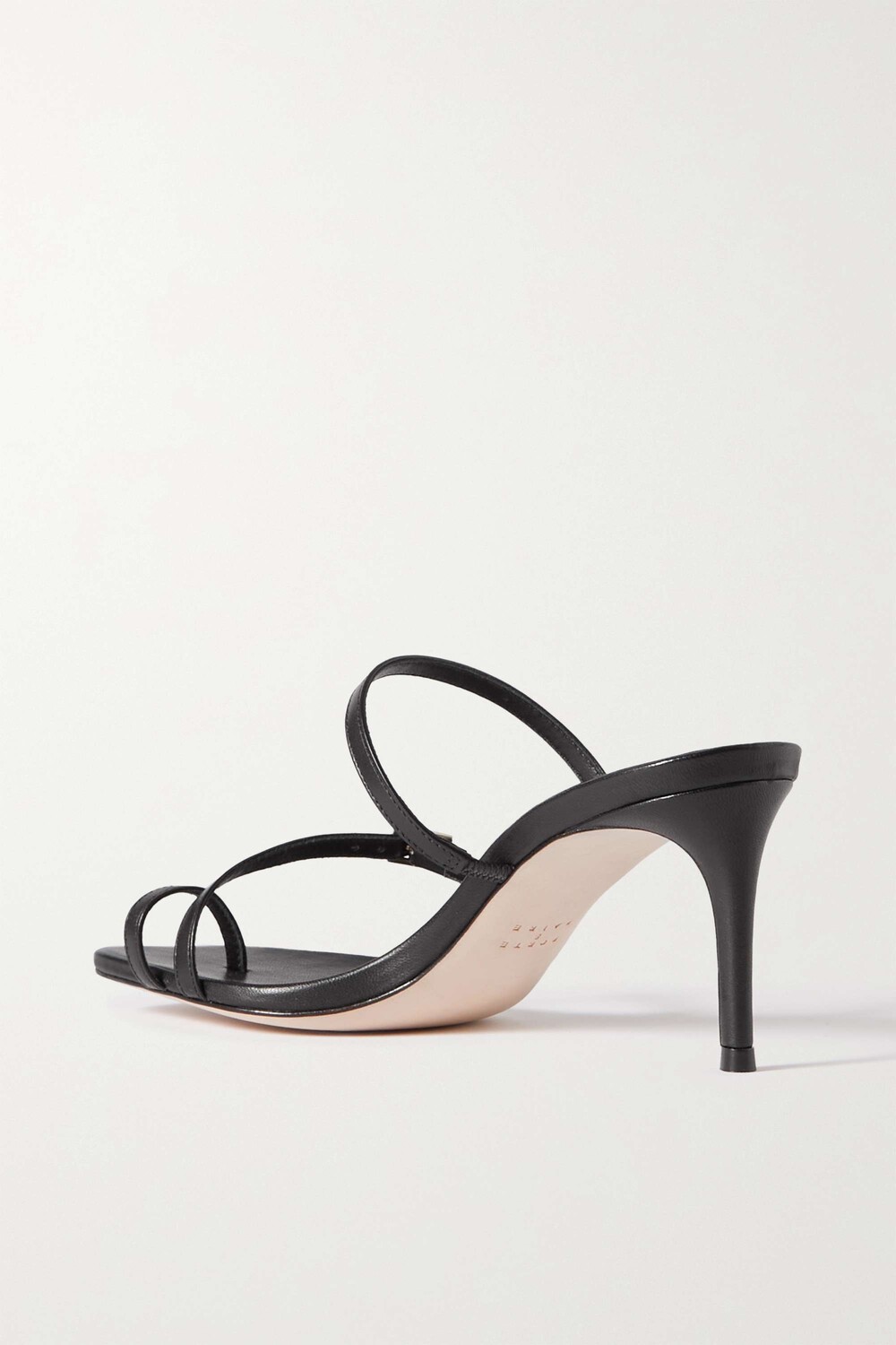 

PORTE & PAIRE Кожаные сандалии, черный