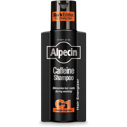 Черный мужской шампунь с новым ароматом 250мл, Alpecin