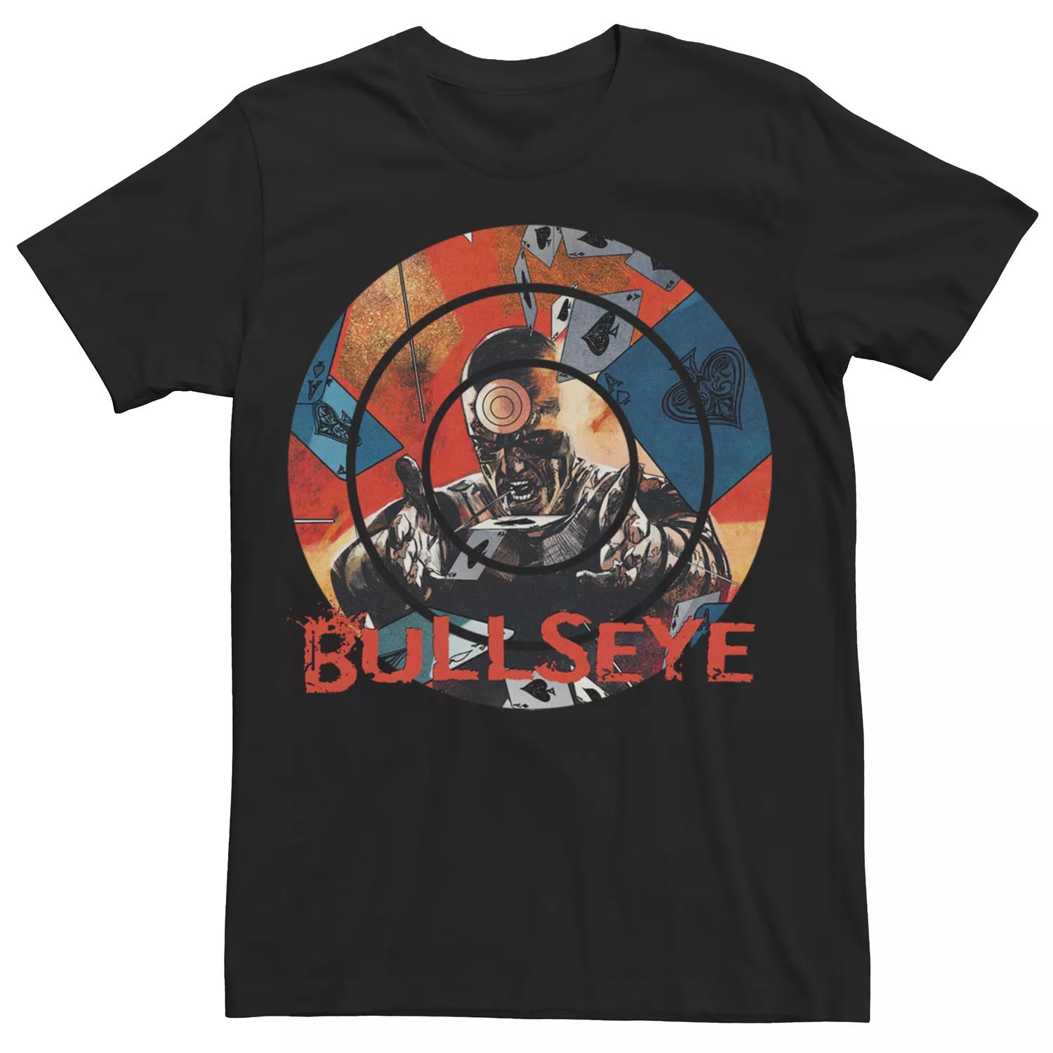 Мужская футболка Marvel Retro Bullseye Target Licensed Character