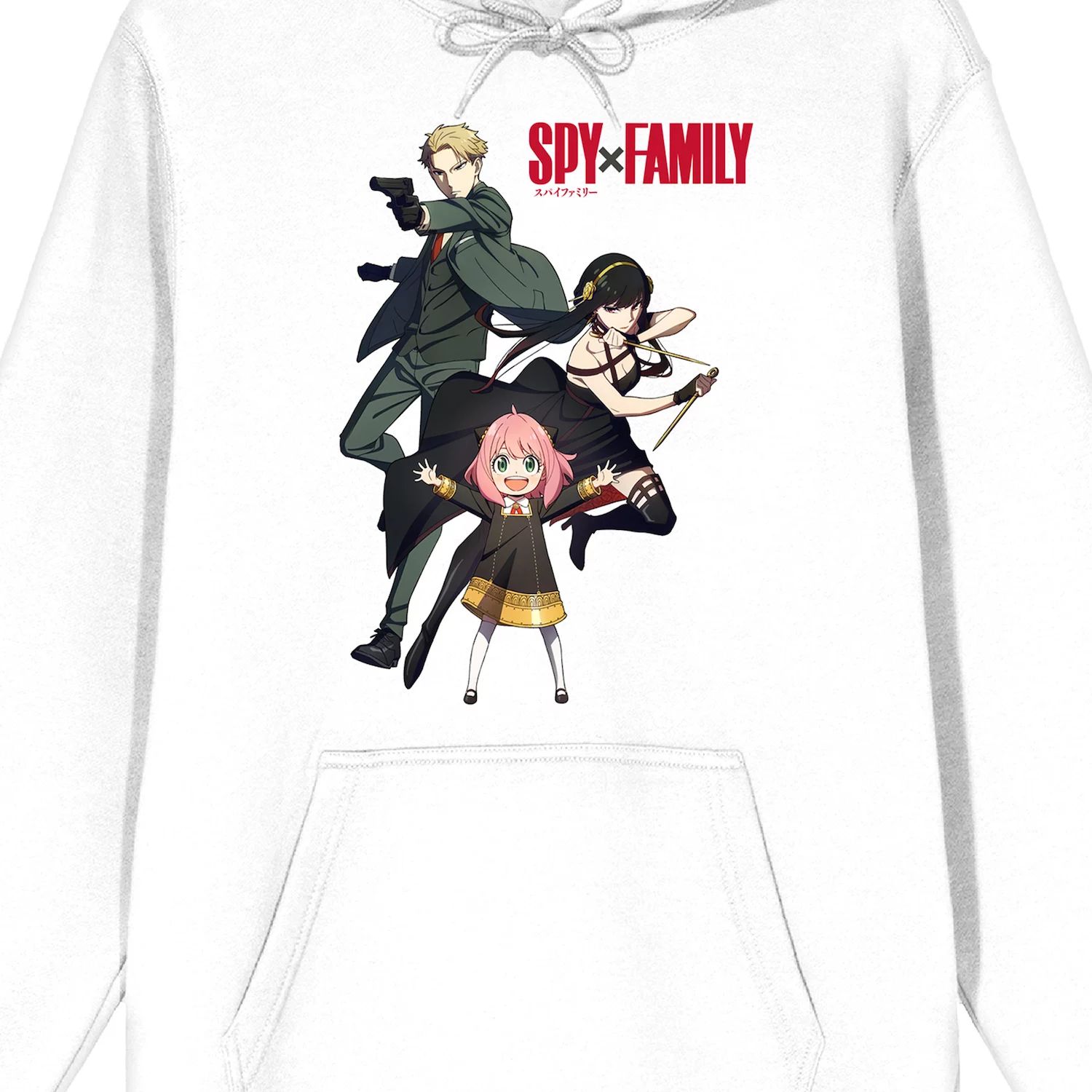 цена Мужская толстовка с капюшоном Spy X Family Forger Family Licensed Character