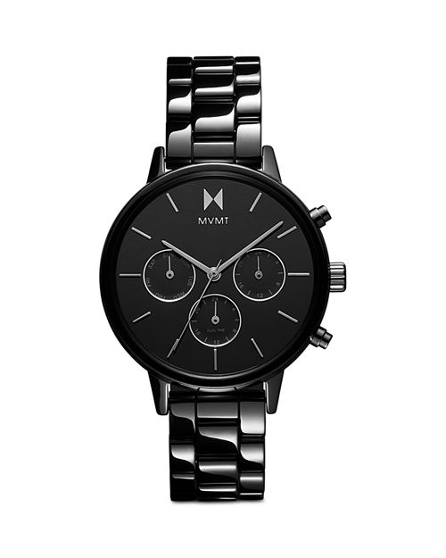 Керамические часы Nova, 38 мм MVMT, цвет Black