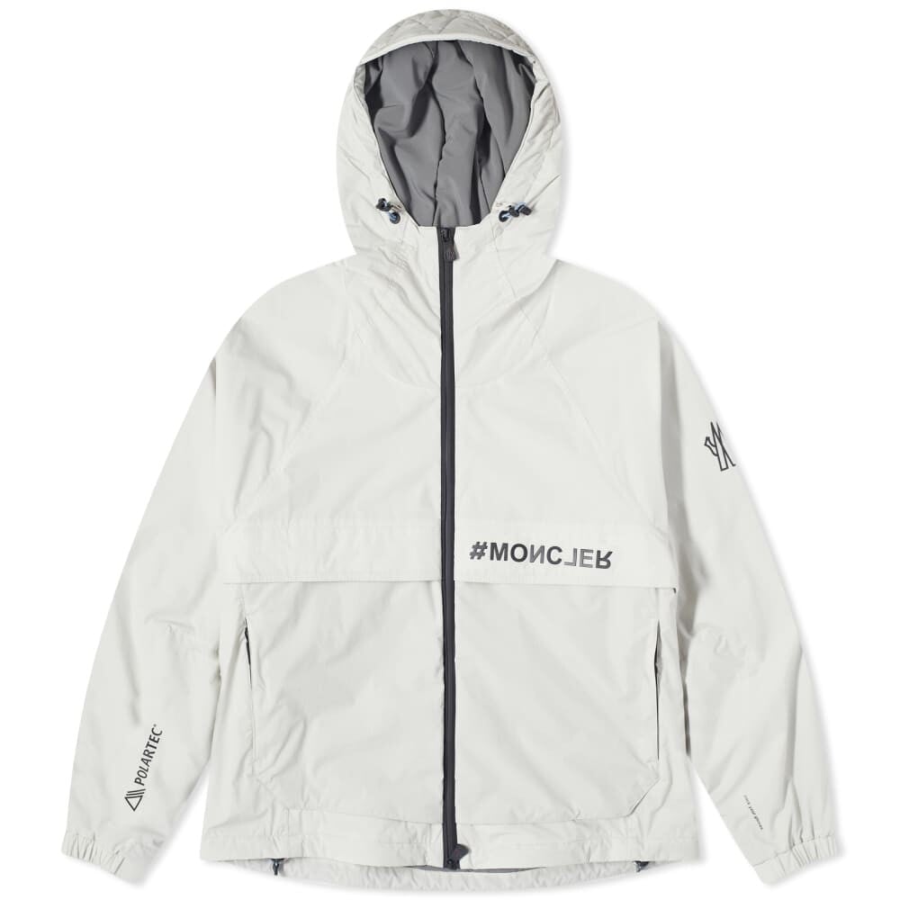 

Moncler Grenoble Foret Куртка из микро-рипстопа, белый