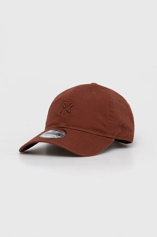 

Бейсболка из хлопка New Era, коричневый
