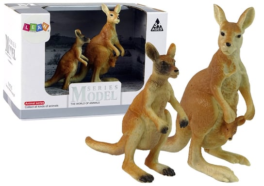 Набор из 2 фигурок кенгуру Кенгуру Животные мира Lean Toys