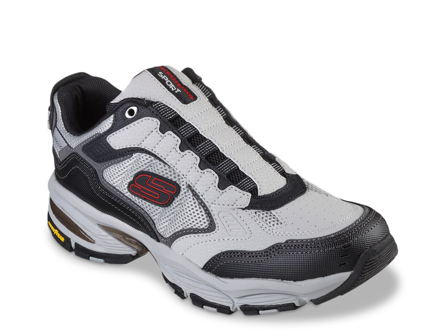 

Кроссовки-слипоны мужские Skechers ViGor 3.0 Maestro, серый / черный