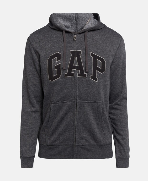 

Толстовка с капюшоном Gap, темно-серый