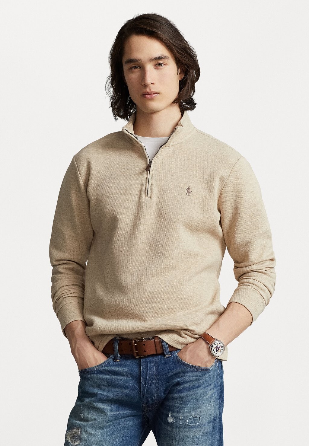 

Толстовка LONG SLEEVE Polo Ralph Lauren, песочный вереск