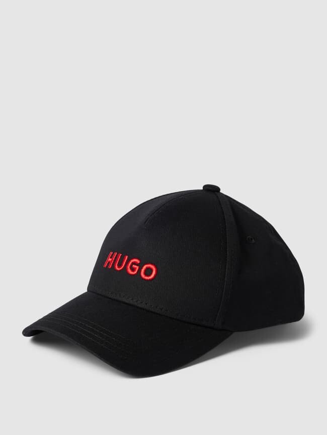 

Бейсболка с пришитой этикеткой HUGO, черный