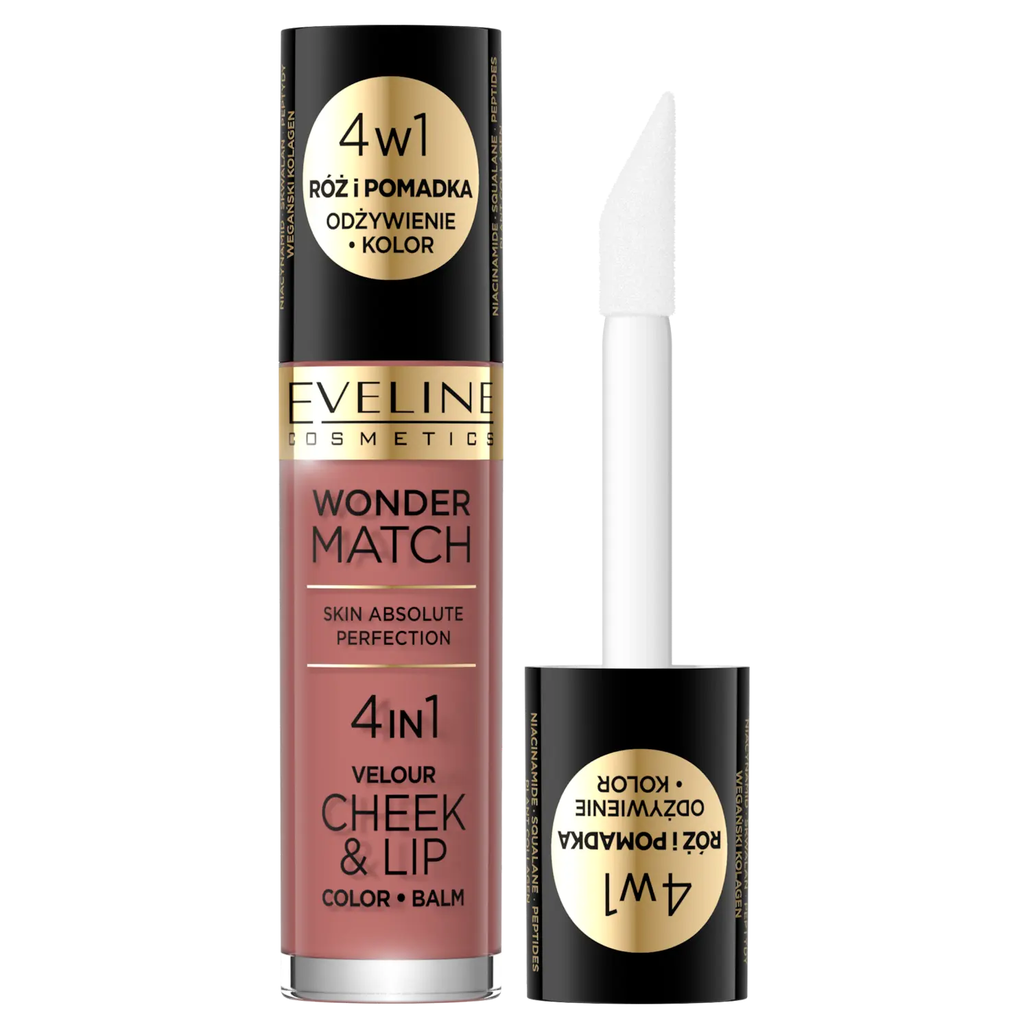 Румяна и жидкая помада 05 Eveline Cosmetics Wonder Match, 4,5 мл