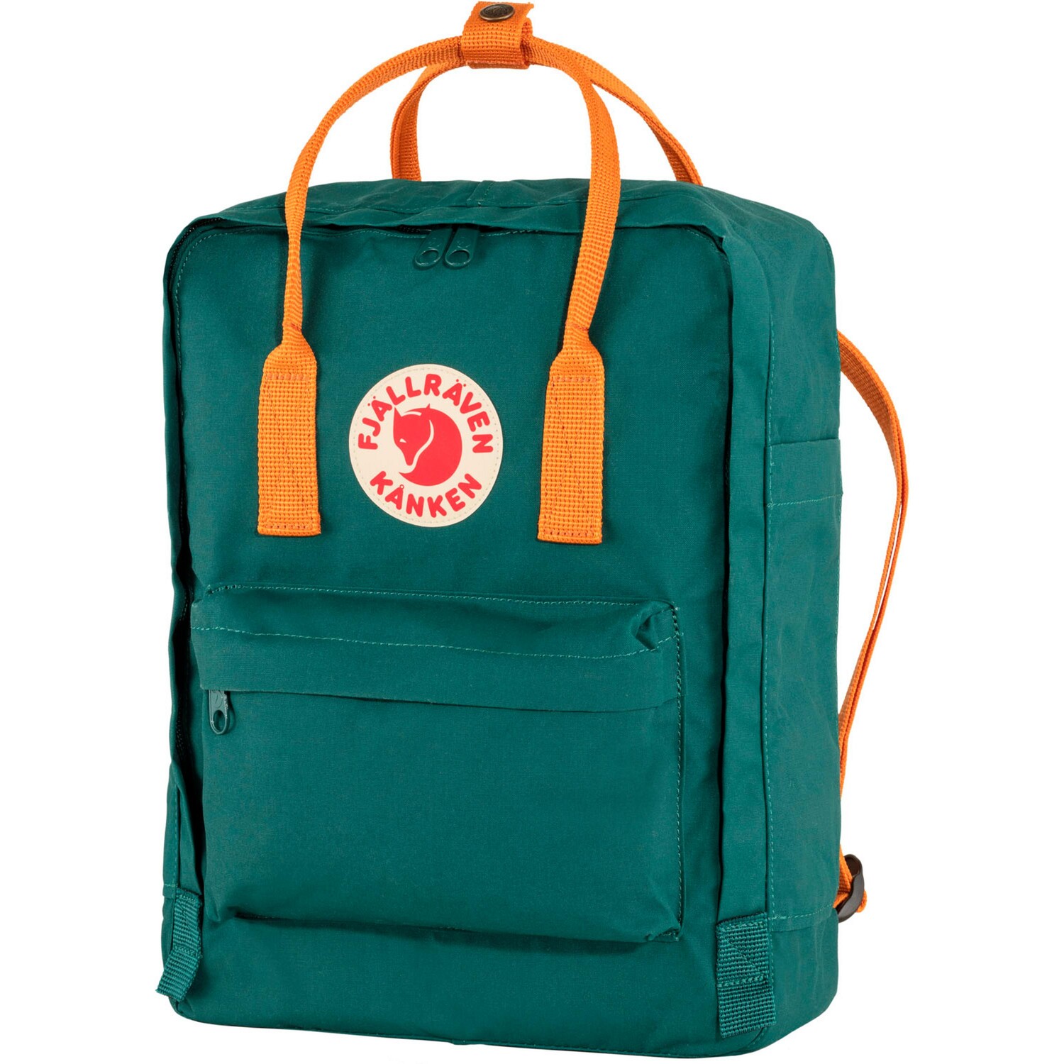 

Рюкзак FJÄLLRÄVEN Daypack Kånken, цвет arctic green spicy orange