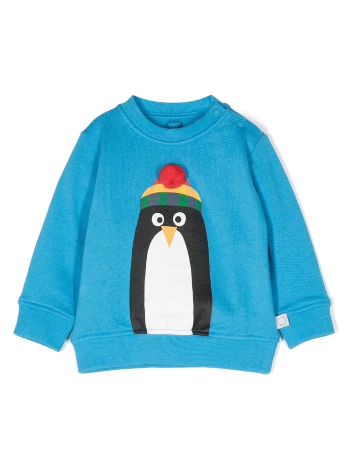 

Stella McCartney Kids толстовка с принтом Penguin, синий