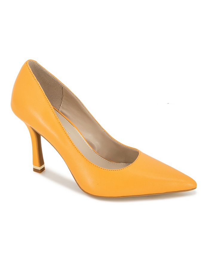 Женские туфли-лодочки Romi Kenneth Cole New York, оранжевый туфли на каблуках romi pump kenneth cole new york коньяк
