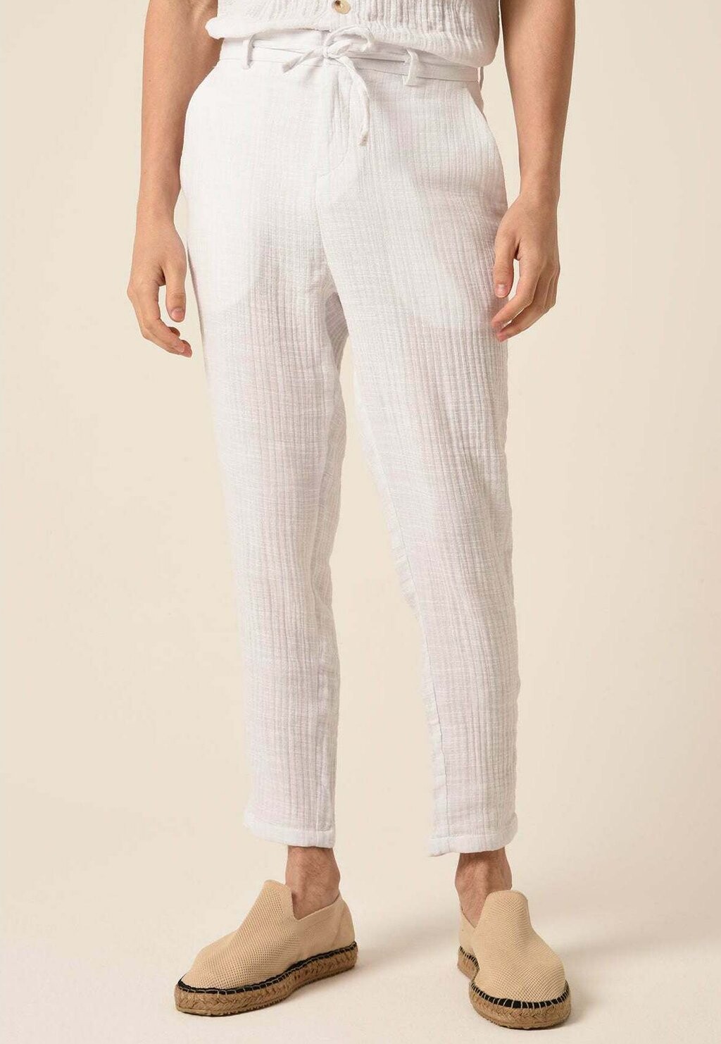 

Брюки из ткани Antioch, цвет white