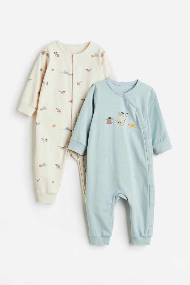 

Комплект из 2 хлопковых пижам с рисунком H&M