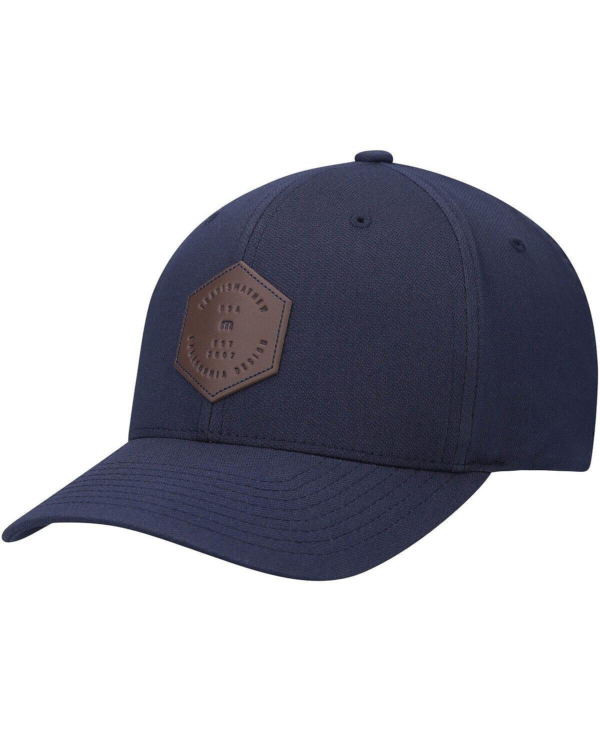 

Мужская темно-синяя шляпа Travismathew Dopp Tri-Blend Flex Travis Mathew